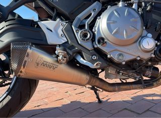 TUBO DE ESPAPE MIVV DELTA RACE.LINEA COMPLETA Z650