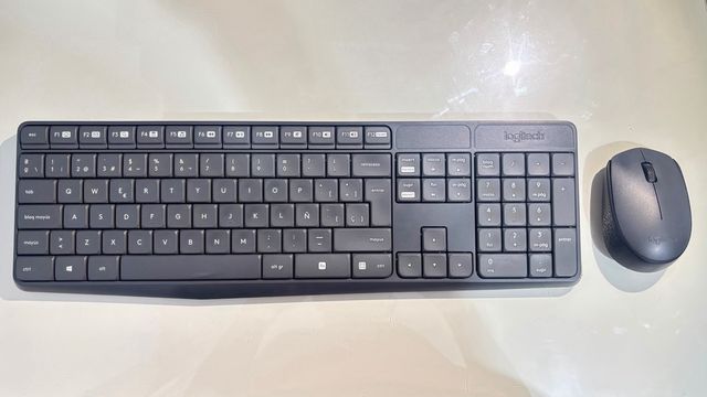 TECLADO+RATON LOGITECH MK235