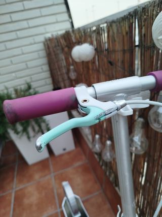 Patinete OXELO MID 9 VERDE VIOLETA