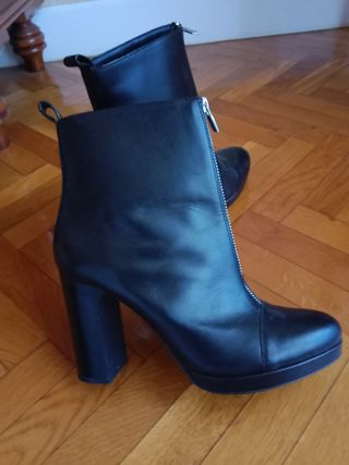 BOTINES PIEL ZARA