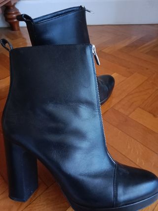 BOTINES PIEL ZARA