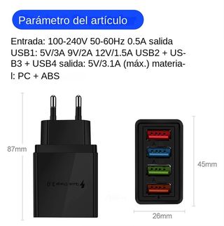 cargador multipuertos