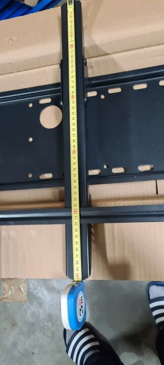 Soporte TV pared plano inclinable reforzado 50-75"