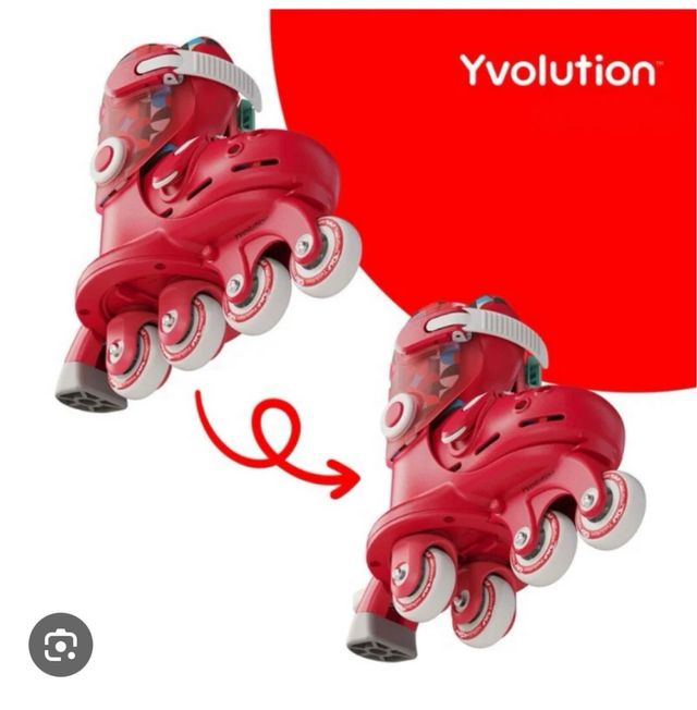 Patines Yvolution Twista Rojo