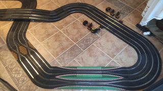 Circuito 4 carriles Scalextric mod2