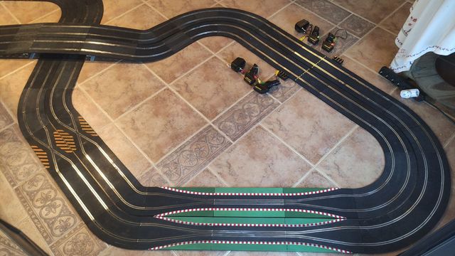 Circuito 4 carriles Scalextric mod2