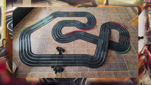 Circuito 4 carriles Scalextric mod2