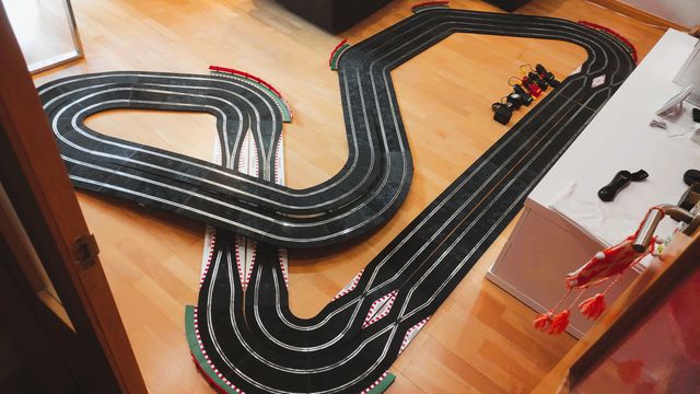 Circuito 4 carriles Scalextric mod3
