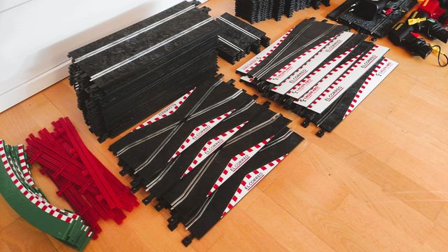 Circuito 4 carriles Scalextric mod3