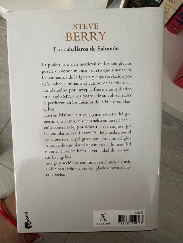 Los caballeros de Salomón Steve Berry