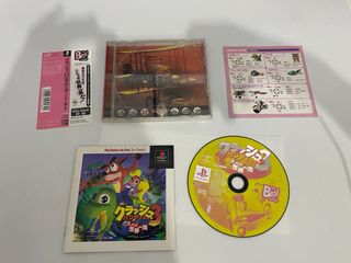 CRAS BANDICOOT 3 PS1 NTSC SPINECARD
