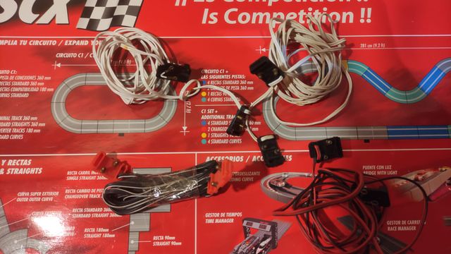 Líneas mantenimiento tensión Scalextric