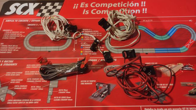 Líneas mantenimiento tensión Scalextric