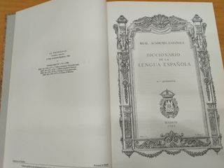 Diccionario Real Academia RAE edición 1984