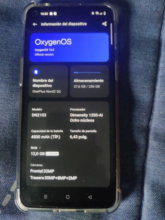 Oneplus Nord 2 5g 256 GB