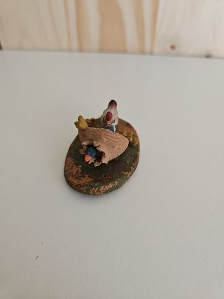 Figura de belén de barro