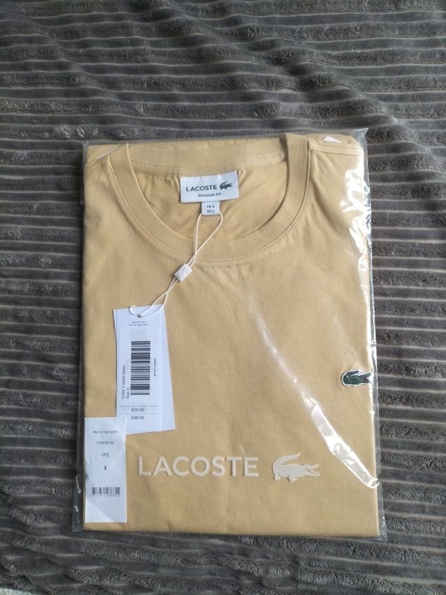 Camiseta LACOSTE talla S nueva!!