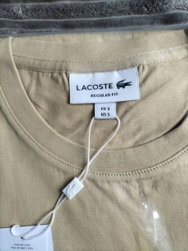 Camiseta LACOSTE talla S nueva!!