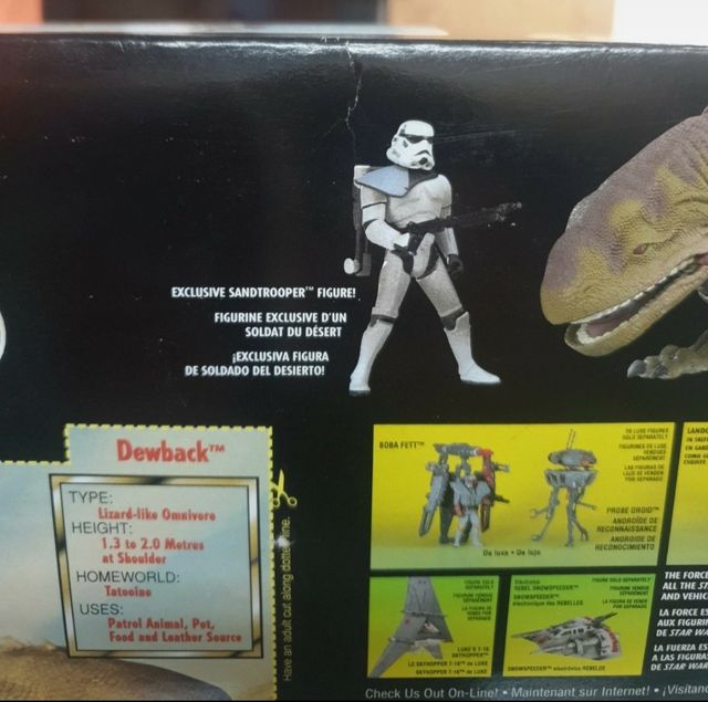 Star War Edt limitada sandtrooper dewback 1993