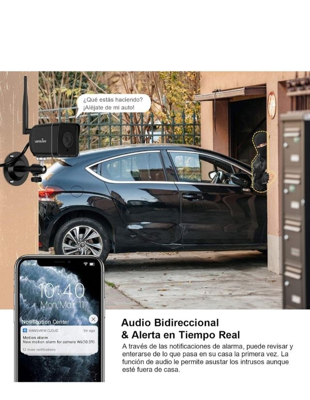 Cámara vigilancia exterior nueva..