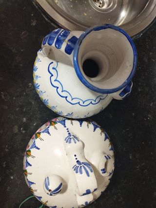Jarrón y botijo. Solo venta en persona