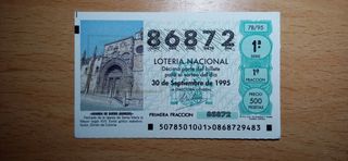 ARANDA DE DUERO burgos (7) décimos y cupones