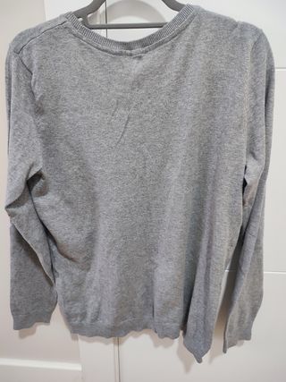 Jersey H&M gris talla L