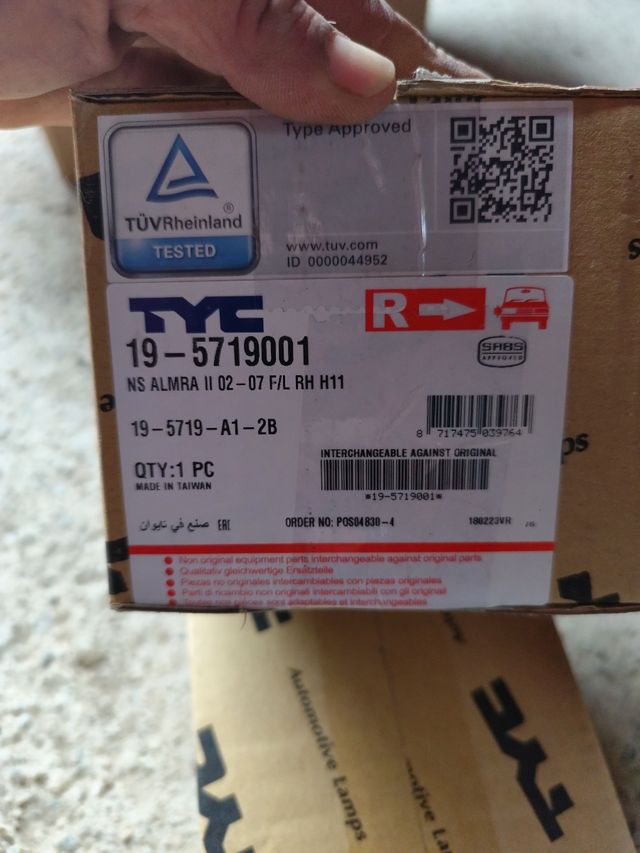 Faros antiniebla Nissan