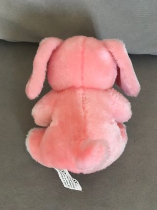 Pupazzo cagnolino rosa