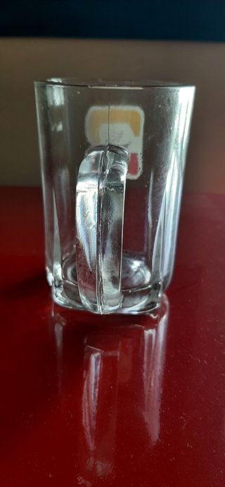 Boccale bicchiere vetro birra Peroni