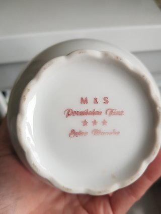 Jarra para leche o cremera de porcelana