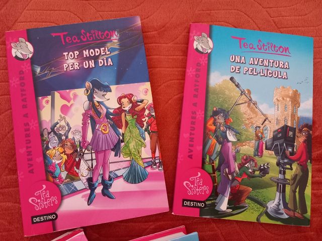 8 LIBROS DE TEA STILTON