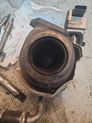 Turbo N47 inyectores y rampa