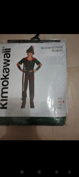 Disfraz Robin Hood niño