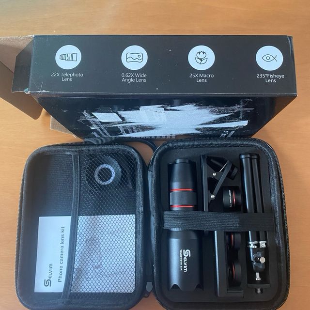 Kit Obbiettivi Smartphone con vari lenti