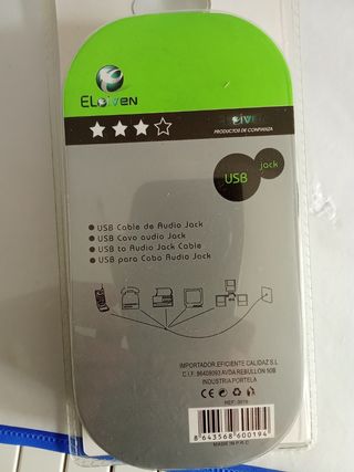 Cable USB nuevo 