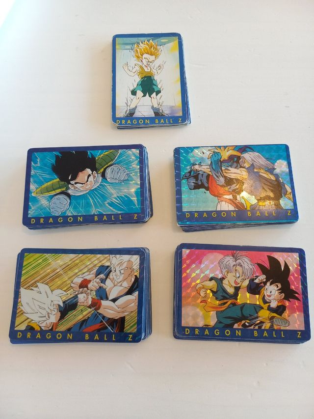 Cartas Coleccion azul dragon ball Z panini
