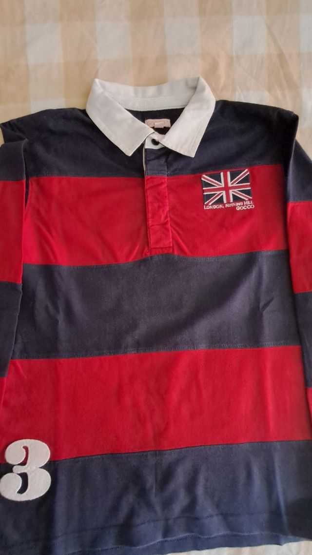 Polo manga larga Gocco. T 8-10