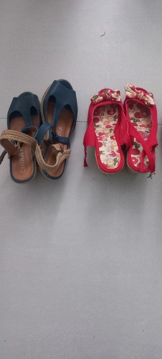 Sandalias esparto