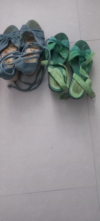 Sandalias esparto