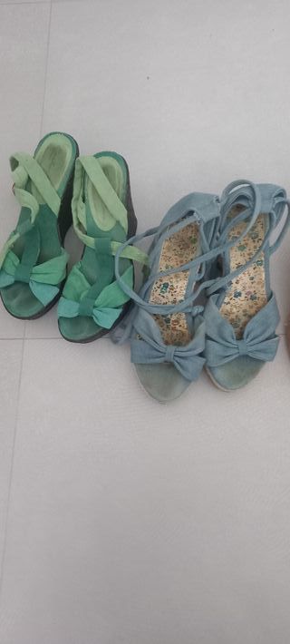 Sandalias esparto