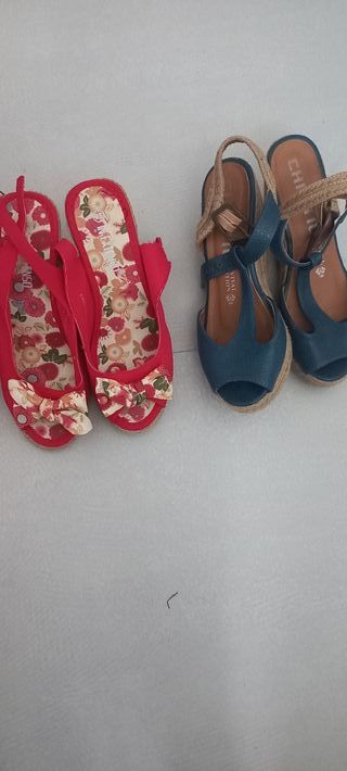 Sandalias esparto