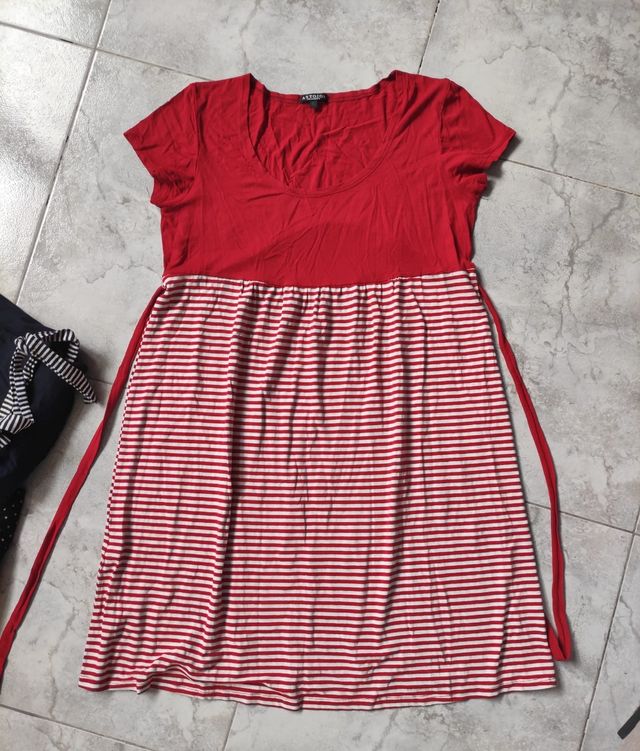Lote 4 vestidos maternidad talla L