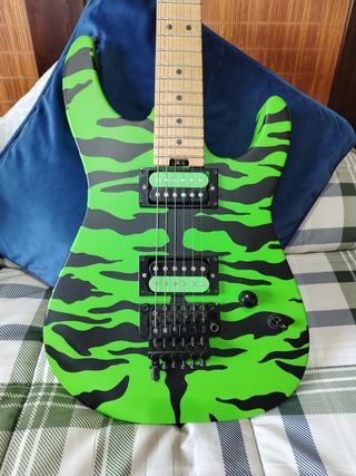 Charvel Pro Mod Satchel signature Green Bengal
