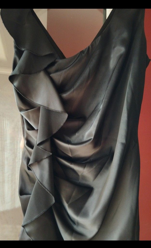 Vestito cerimonia drappeggiato