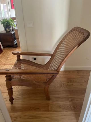 CHAISE LONGUE IN TEAK BALINESE