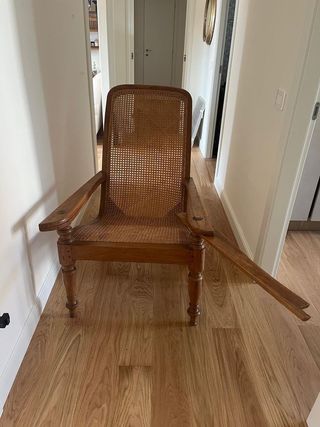 CHAISE LONGUE IN TEAK BALINESE