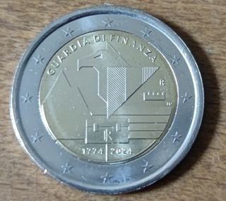 2 Euros Italia 🇮🇹 2024 Guardia.