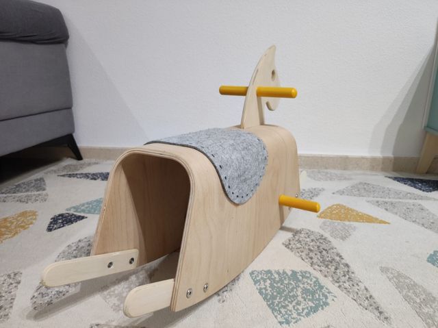 Caballito Balancín de Madera. MamaToyz