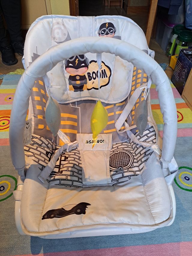 Hamaca relax bebé de batman